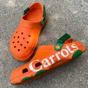 Limited Edition Gently Used Carrot Crocs